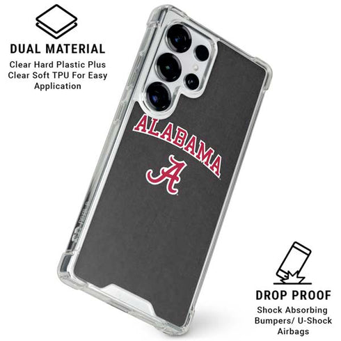 University of Alabama Logo Galaxy S25 Ultra Clear Case
